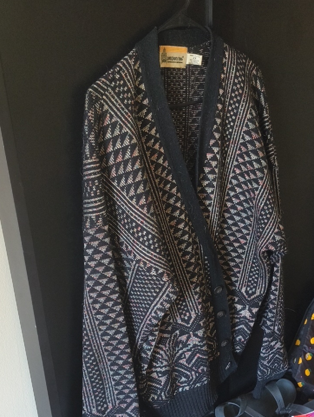 Vintage London Fog Cardigan Wool